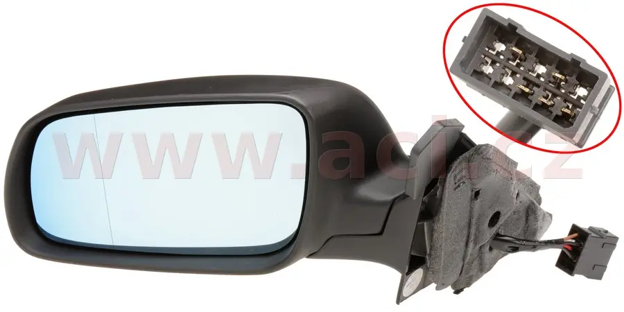 Vnější zpětné zrcátko VAN WEZEL 0323807