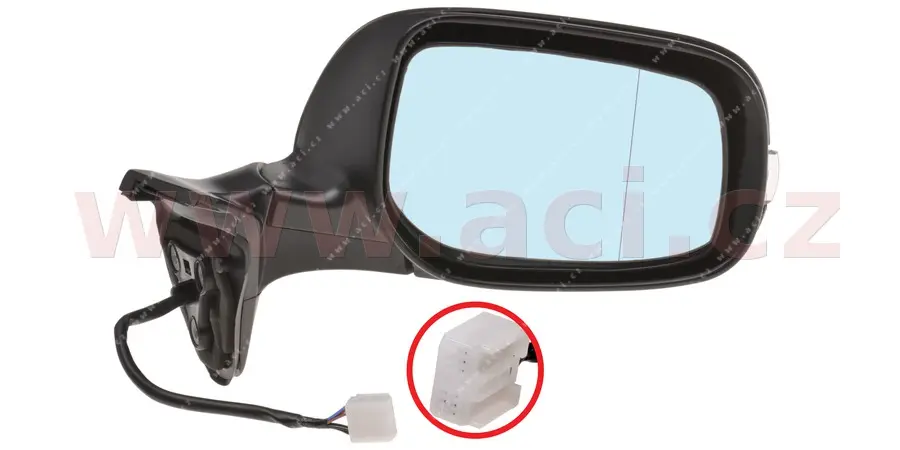 Vnější zpětné zrcátko VAN WEZEL 5406808