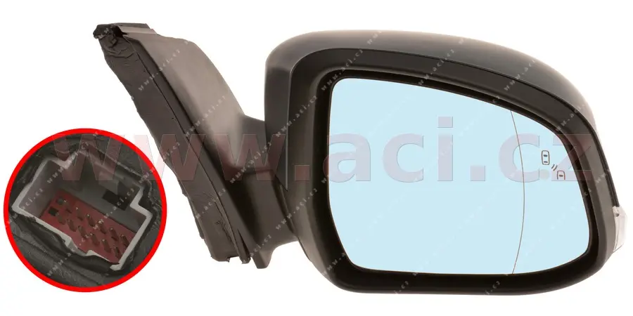Vnější zpětné zrcátko VAN WEZEL 1945818