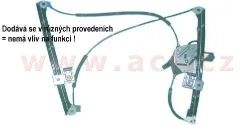 Zvedací zařízení oken VAN WEZEL 4912261