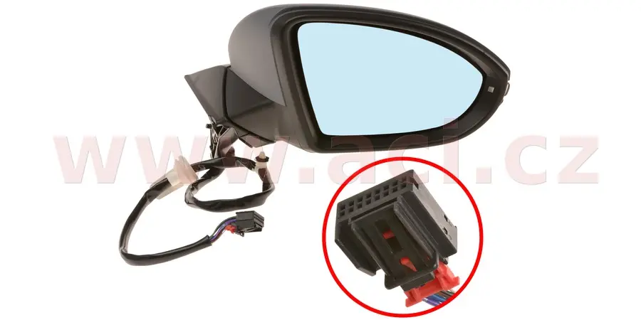 Vnější zpětné zrcátko VAN WEZEL 5766828