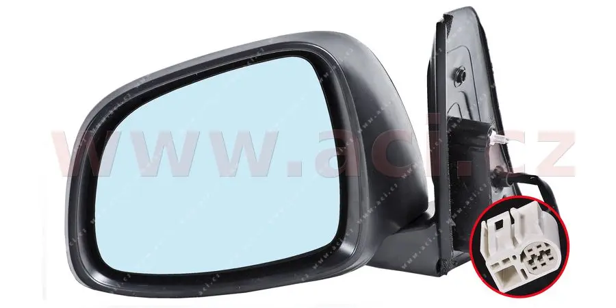 Vnější zpětné zrcátko VAN WEZEL 5263807