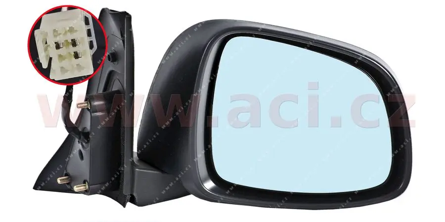 Vnější zpětné zrcátko VAN WEZEL 1603806