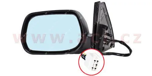 Vnější zpětné zrcátko VAN WEZEL 5377807