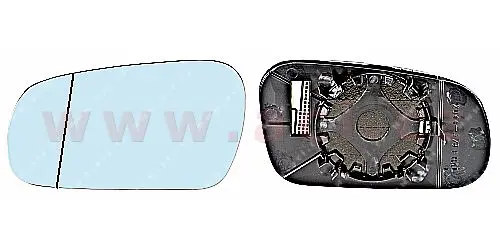 Sklo do zrcátka, vnější zrcátko VAN WEZEL 5818837