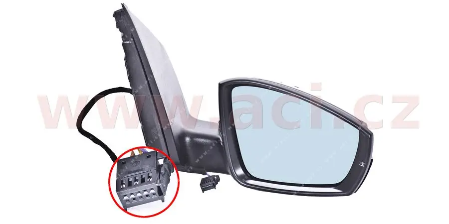 Vnější zpětné zrcátko VAN WEZEL 5829818