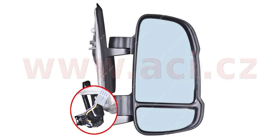 Vnější zpětné zrcátko VAN WEZEL 0983828
