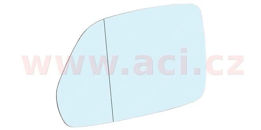 Sklo do zrcátka, vnější zrcátko VAN WEZEL 5828831