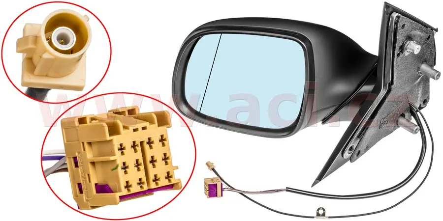VAN WEZEL Vnější zpětné zrcátko 5791805