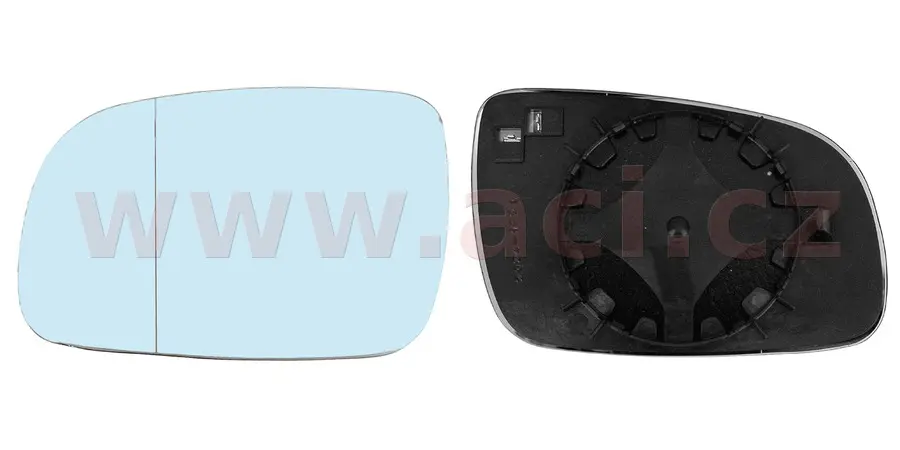 Sklo do zrcátka, vnější zrcátko VAN WEZEL 5825837