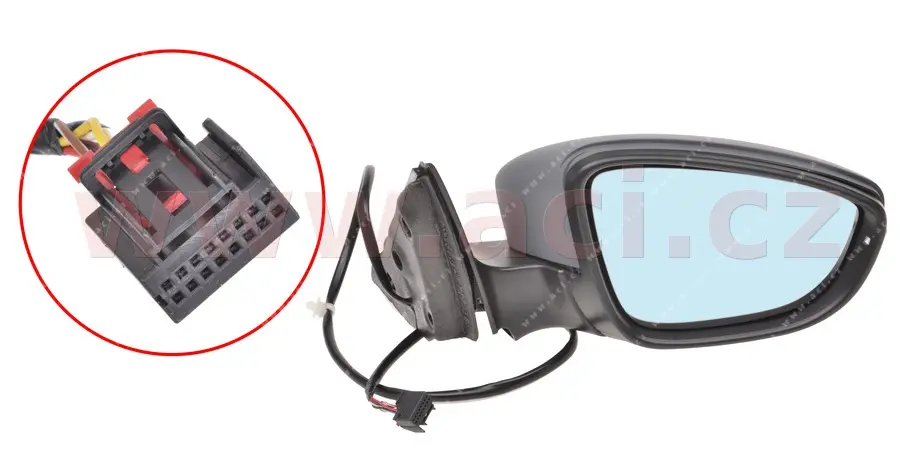 Vnější zpětné zrcátko VAN WEZEL 5772808