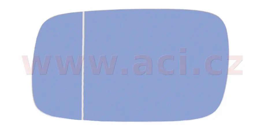 Sklo do zrcátka, vnější zrcátko VAN WEZEL 5834835