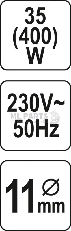 Pistole tavná Yato 35/400W - YT-82401