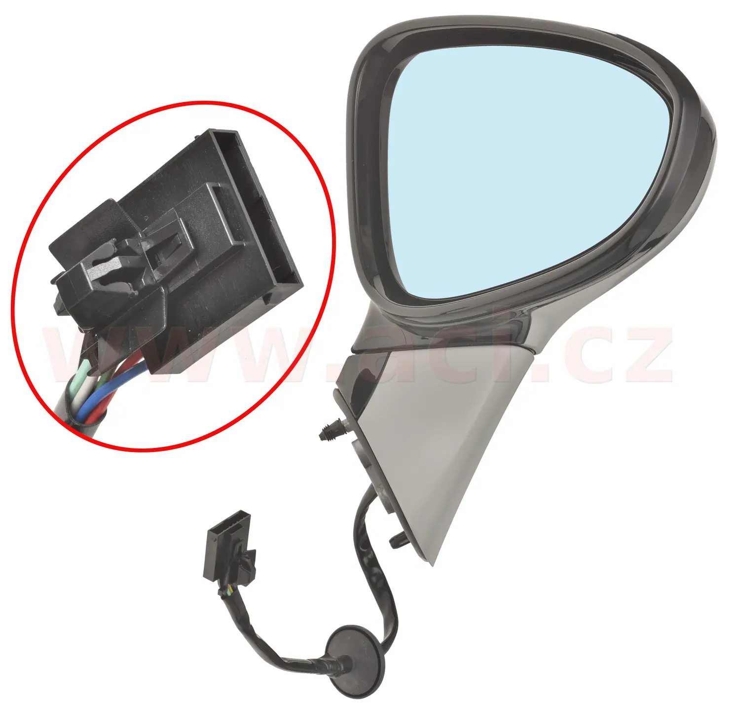 Vnější zpětné zrcátko VAN WEZEL 3872818