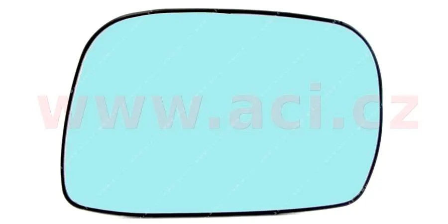 Sklo do zrcátka, vnější zrcátko VAN WEZEL 3701836