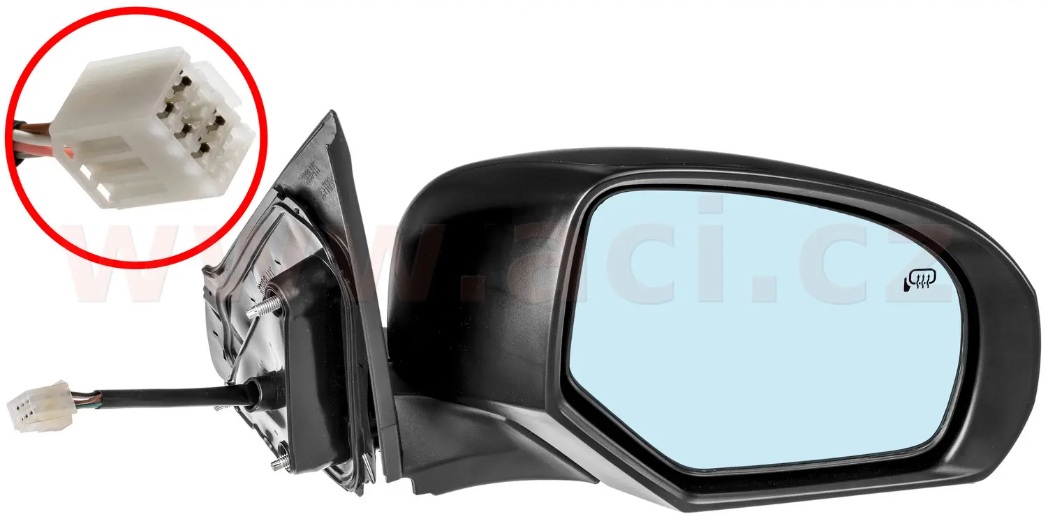 Vnější zpětné zrcátko VAN WEZEL 5223808
