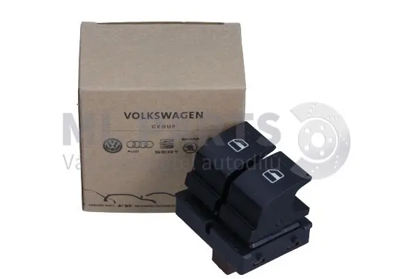Spínač ovládání oken ŠKODA OEM Originál 1Z0959858REH