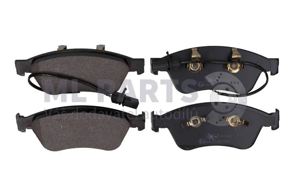 Sada brzdových destiček, kotoučová brzda MAXGEAR 19-1122