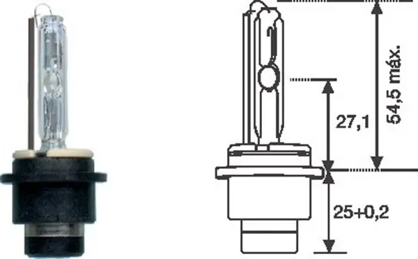 MAGNETI MARELLI Zarovka, dalkovy svetlomet 002541100000