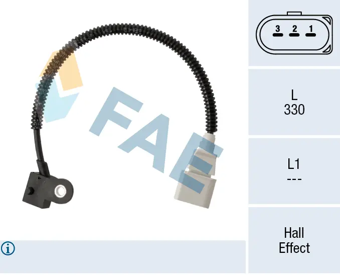 Snímač, poloha vačkového hřídele FAE 79331