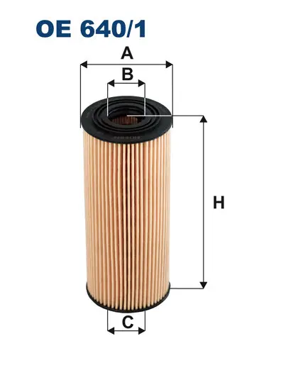 Olejový filtr FILTRON OE 640/1
