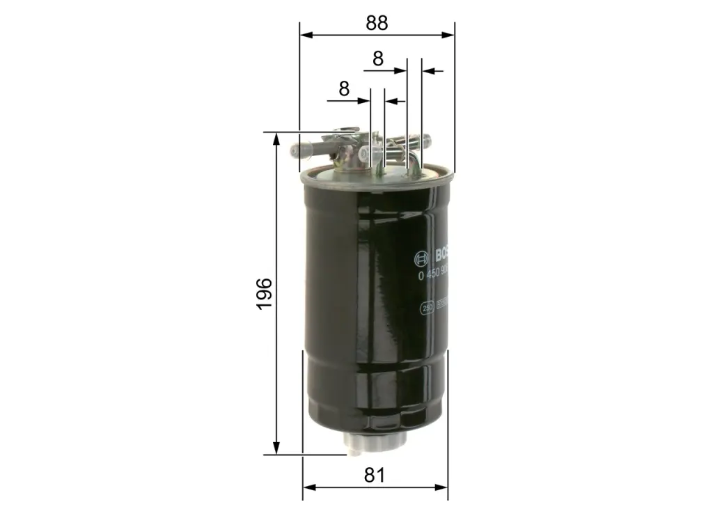 Palivový filtr BOSCH 0 450 906 295