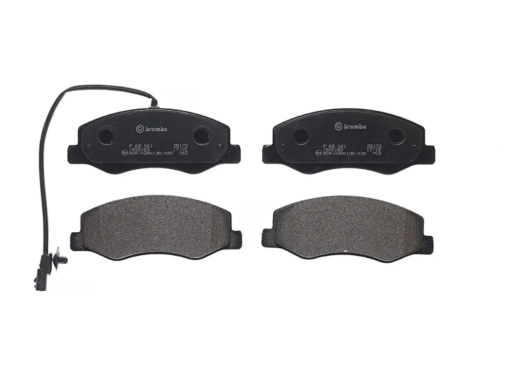 Sada brzdových destiček, kotoučová brzda BREMBO P 68 061