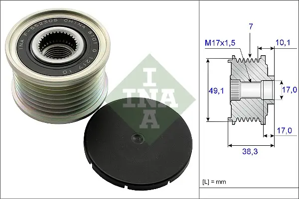 Předstihová spojka Schaeffler INA 535 0153 10