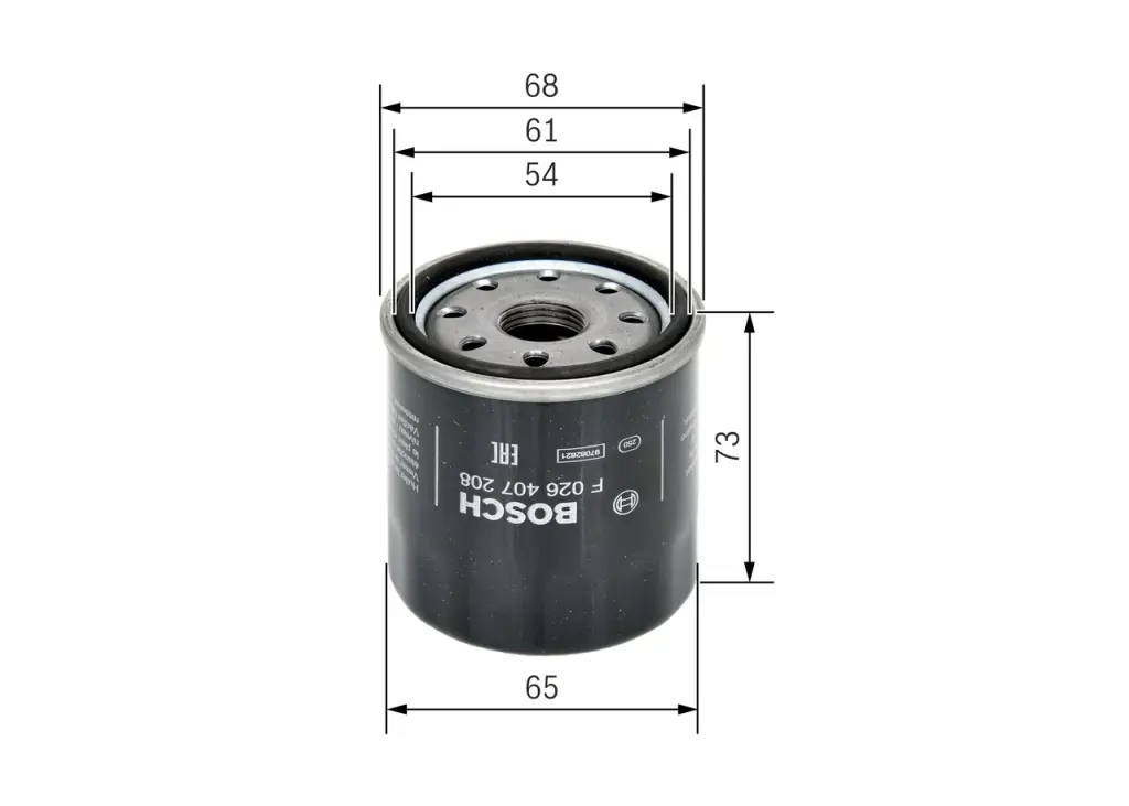 Olejový filtr BOSCH F 026 407 208