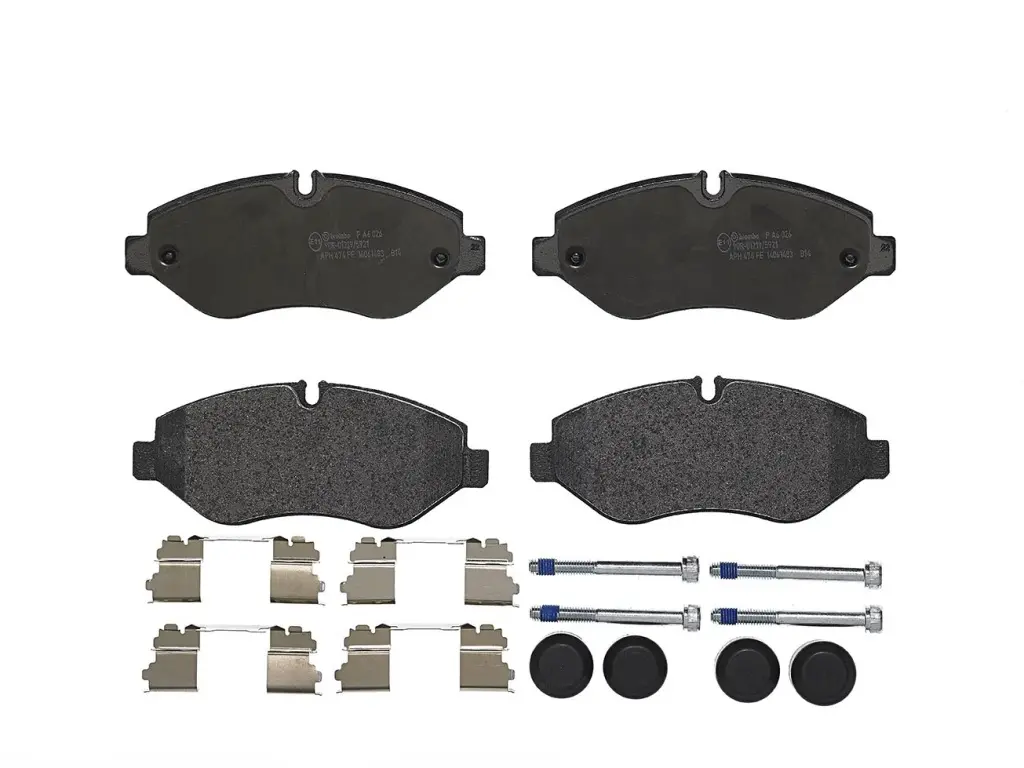 Sada brzdových destiček, kotoučová brzda BREMBO P A6 026