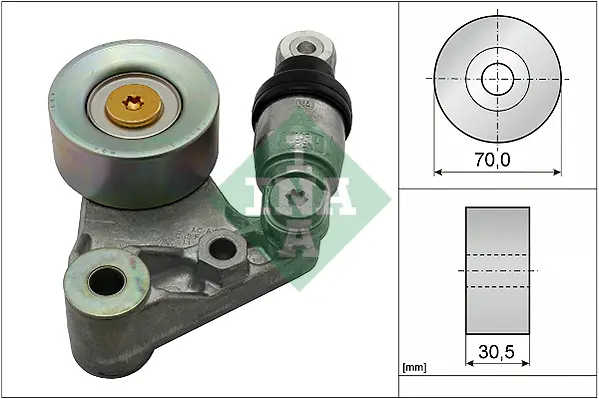 Napínák, žebrovaný klínový řemen Schaeffler INA 534 0629 10