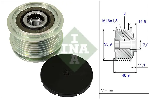 Předstihová spojka Schaeffler INA 535 0012 10