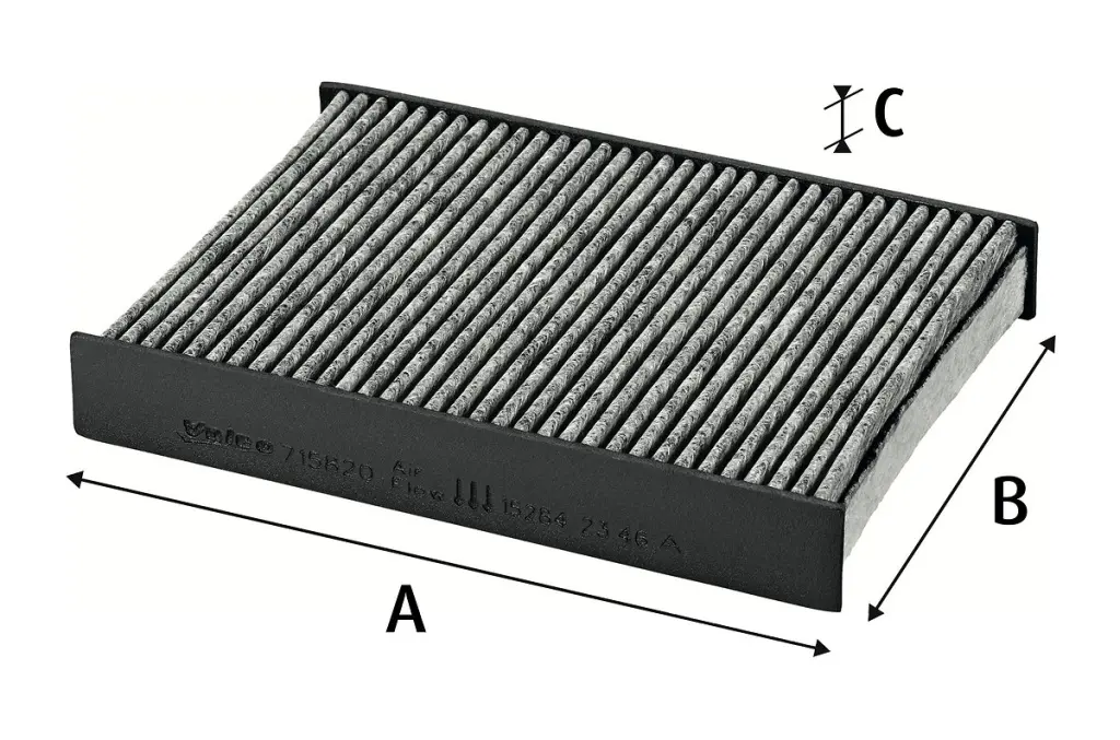 Filtr, vzduch v interiéru VALEO 715820