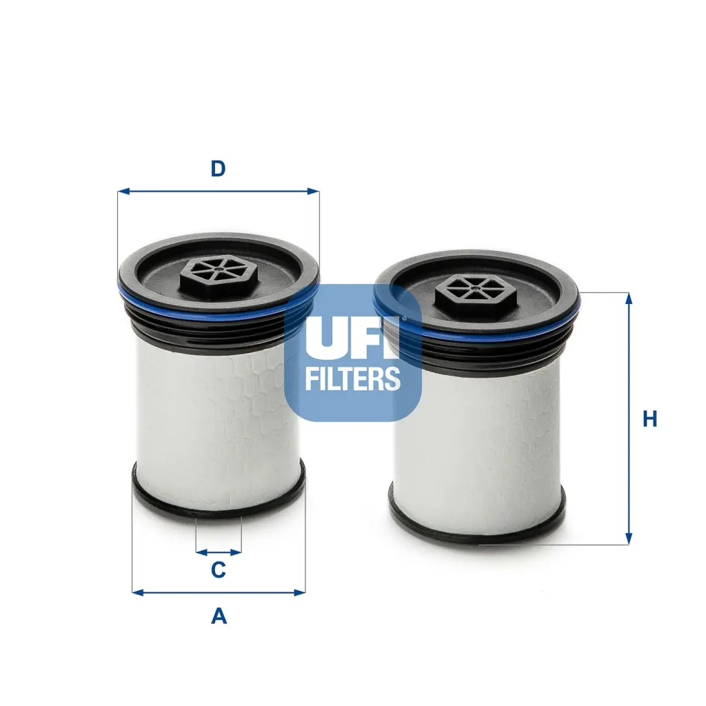 Palivový filtr UFI 26.047.00