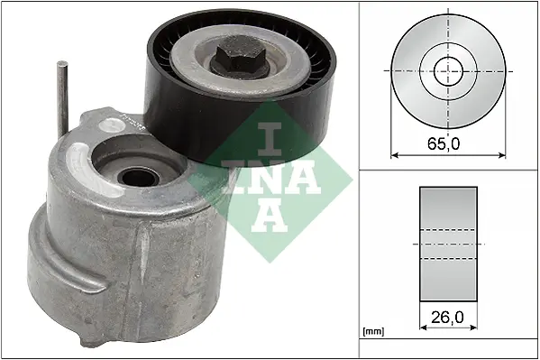Napínák, žebrovaný klínový řemen Schaeffler INA 534 0404 10