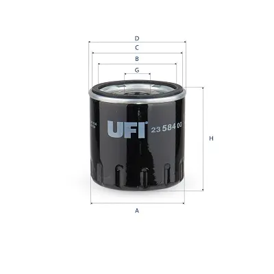 Olejový filtr UFI 23.584.00
