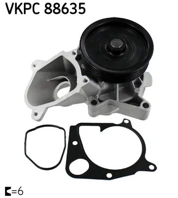 Vodní čerpadlo, chlazení motoru SKF VKPC 88635