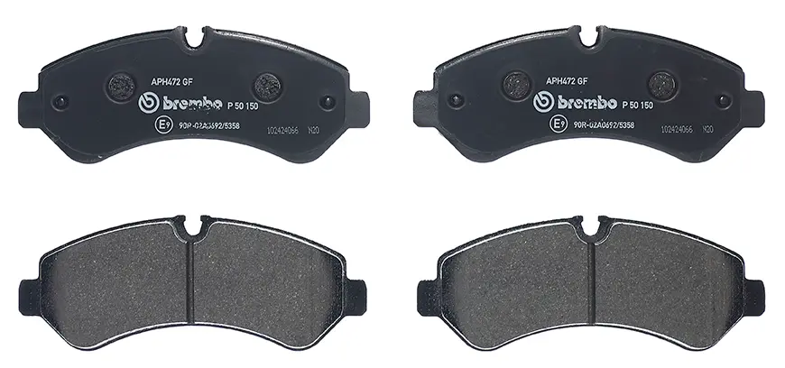 Sada brzdových destiček, kotoučová brzda BREMBO P 50 150