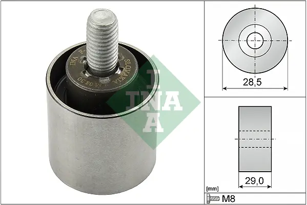 Vratná/vodicí kladka, ozubený řemen Schaeffler INA 532 0661 10