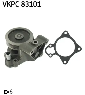 SKF Vodní čerpadlo, chlazení motoru VKPC83101