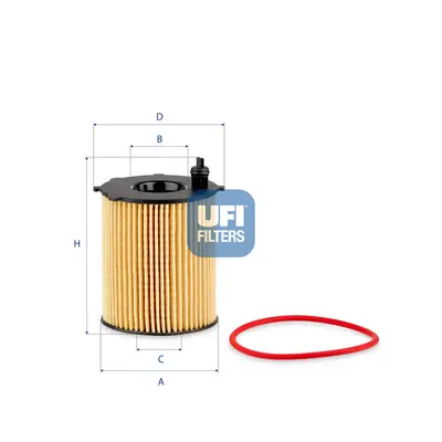 Olejový filtr UFI 25.187.00