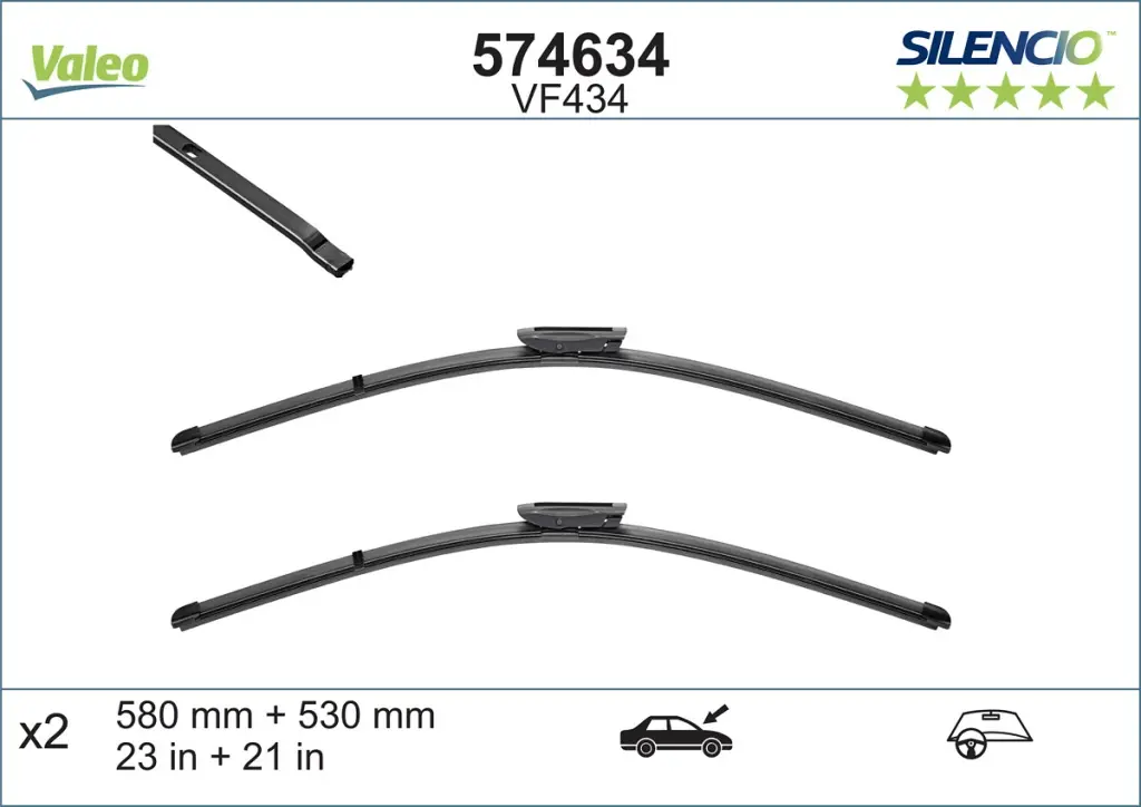 VALEO List stěrače 574634