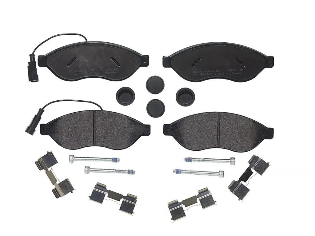 BREMBO Sada brzdových destiček, kotoučová brzda P23143