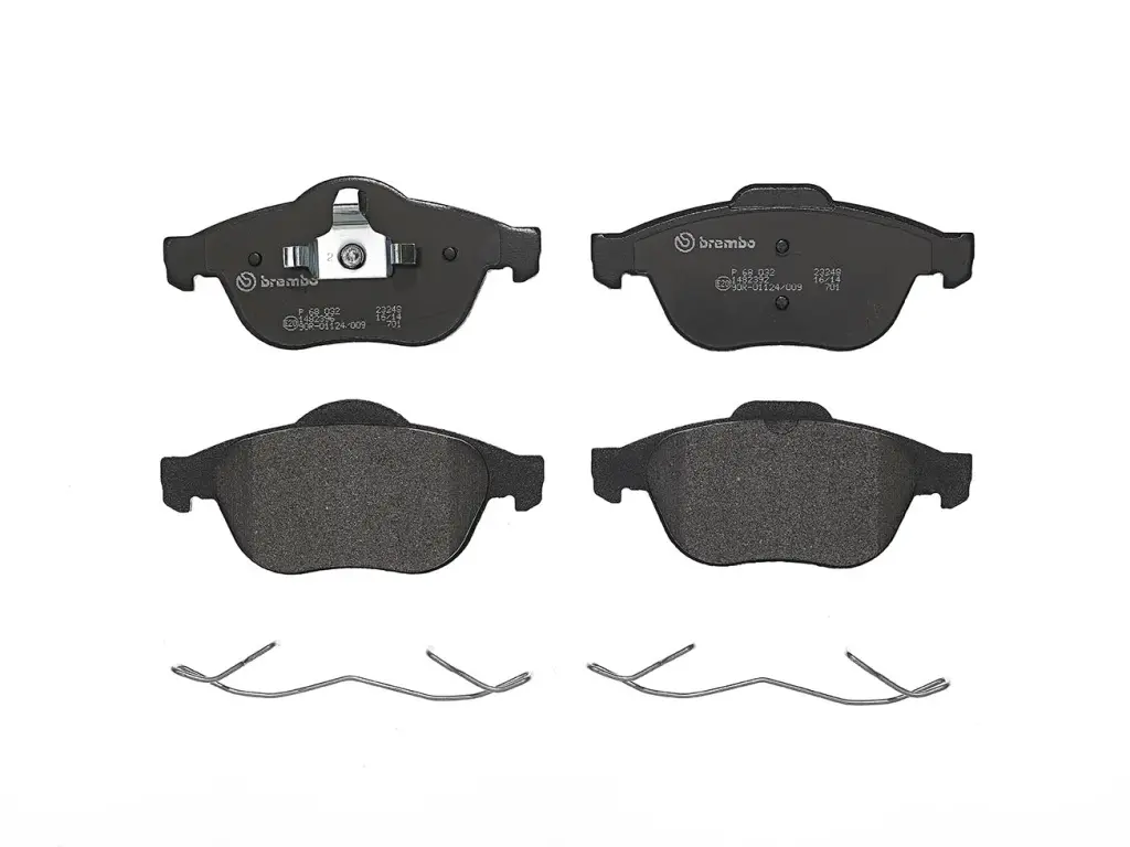 Sada brzdových destiček, kotoučová brzda BREMBO P 68 032