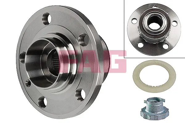 Sada ložisek kol Schaeffler FAG 713 6104 70