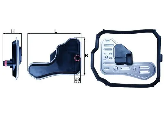 Hydraulický filtr, automatická převodovka
