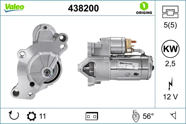 VALEO Startér 438200