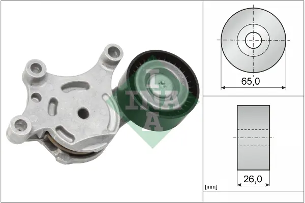 Napínák, žebrovaný klínový řemen Schaeffler INA 534 0075 20