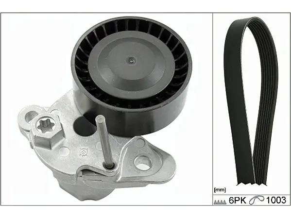 Sada žebrovaných klínových řemenů Schaeffler INA 529 0159 10
