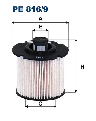 Palivový filtr FILTRON PE 816/9